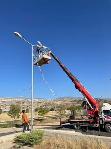 Kampüs Çevre Aydınlatma Sistemi Bakım Onarımı Yapıldı