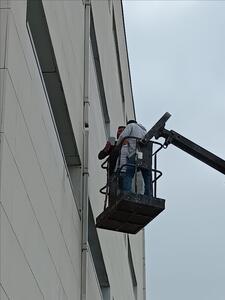 Kampüs Geneli Binaların Teras Suyu Tahliye Boruları Bakımı Yapıldı