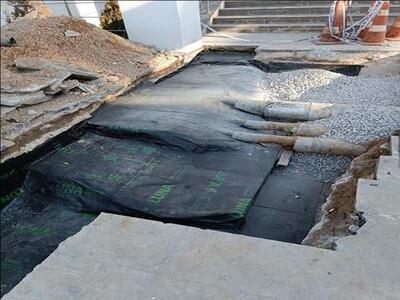 Merkezi Kampüsümüzde su sızmasının önlenmesi için yalıtım işi yapıldı