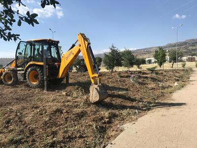 Spor Tesisi Peyzaj Düzenleme işi tamamlandı.